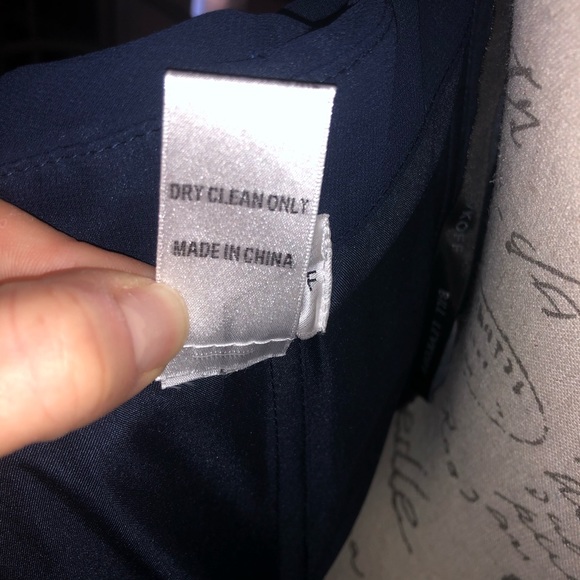 Bill Levkoff Navy Halter Bridesmaid Dress - Picture 12 of 13